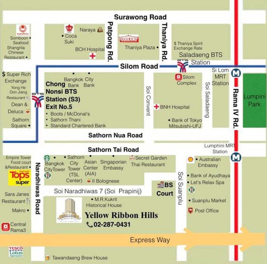 Yellow Ribbon Hills Boutique Suites Bangkok Exterior foto